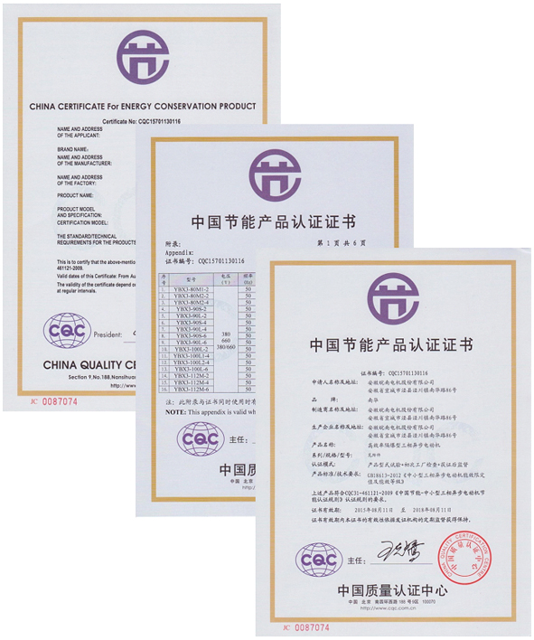 YBX3电机获得中国节能产品证书.jpg YBX3电机获得中国节能产品证书.jpg